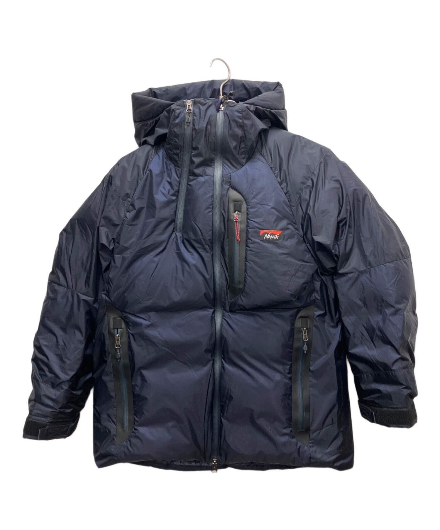 あんしん鑑定付　未使用　JIL SANDER ネイビーダウンジャケット あんしん鑑定付 未使用 JIL SANDER ネイビーダウンジャケットMサイズ