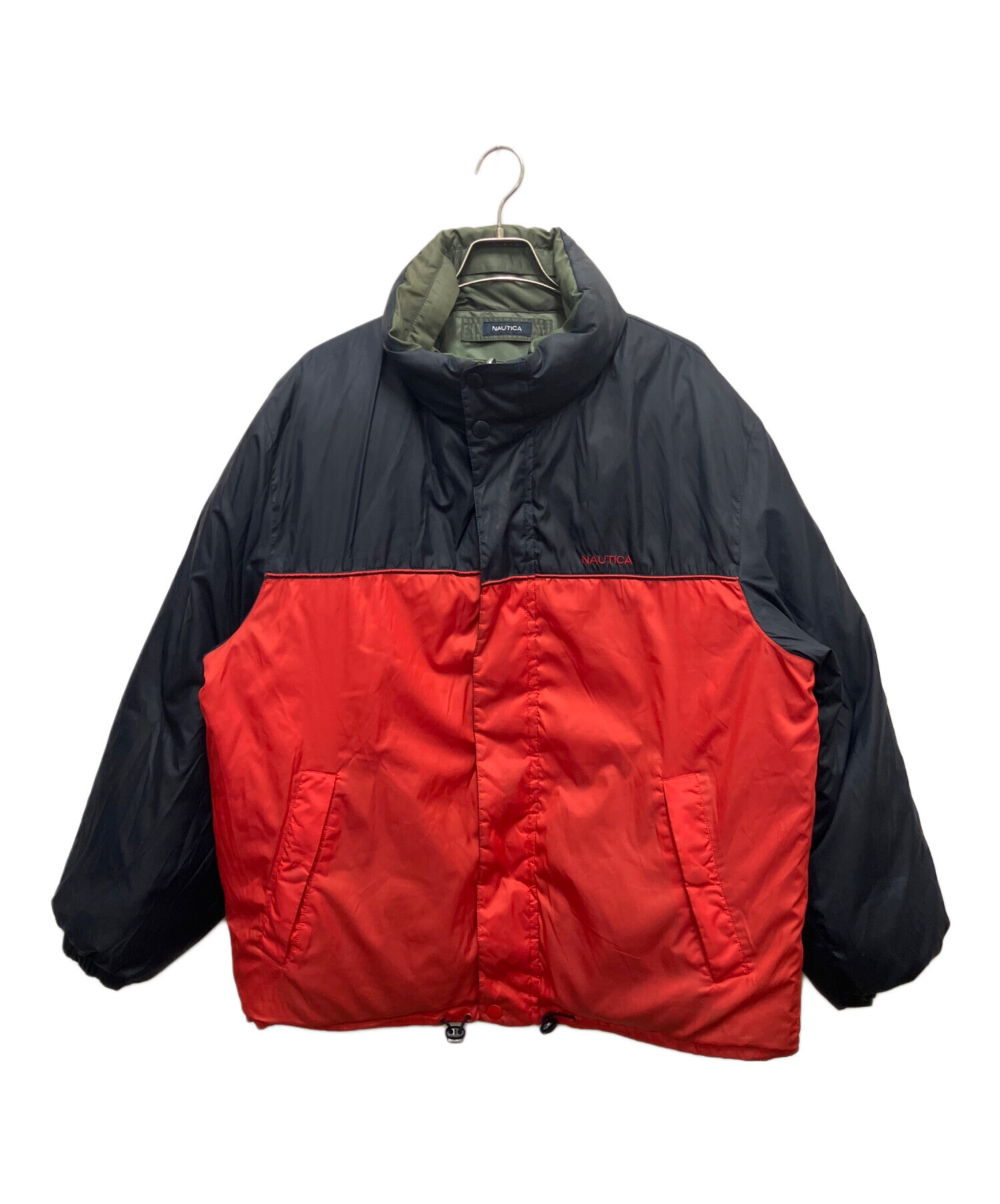 NAUTICA　フリースダウンジャケット　XXL 9c91a9b86922c03373620390298d36