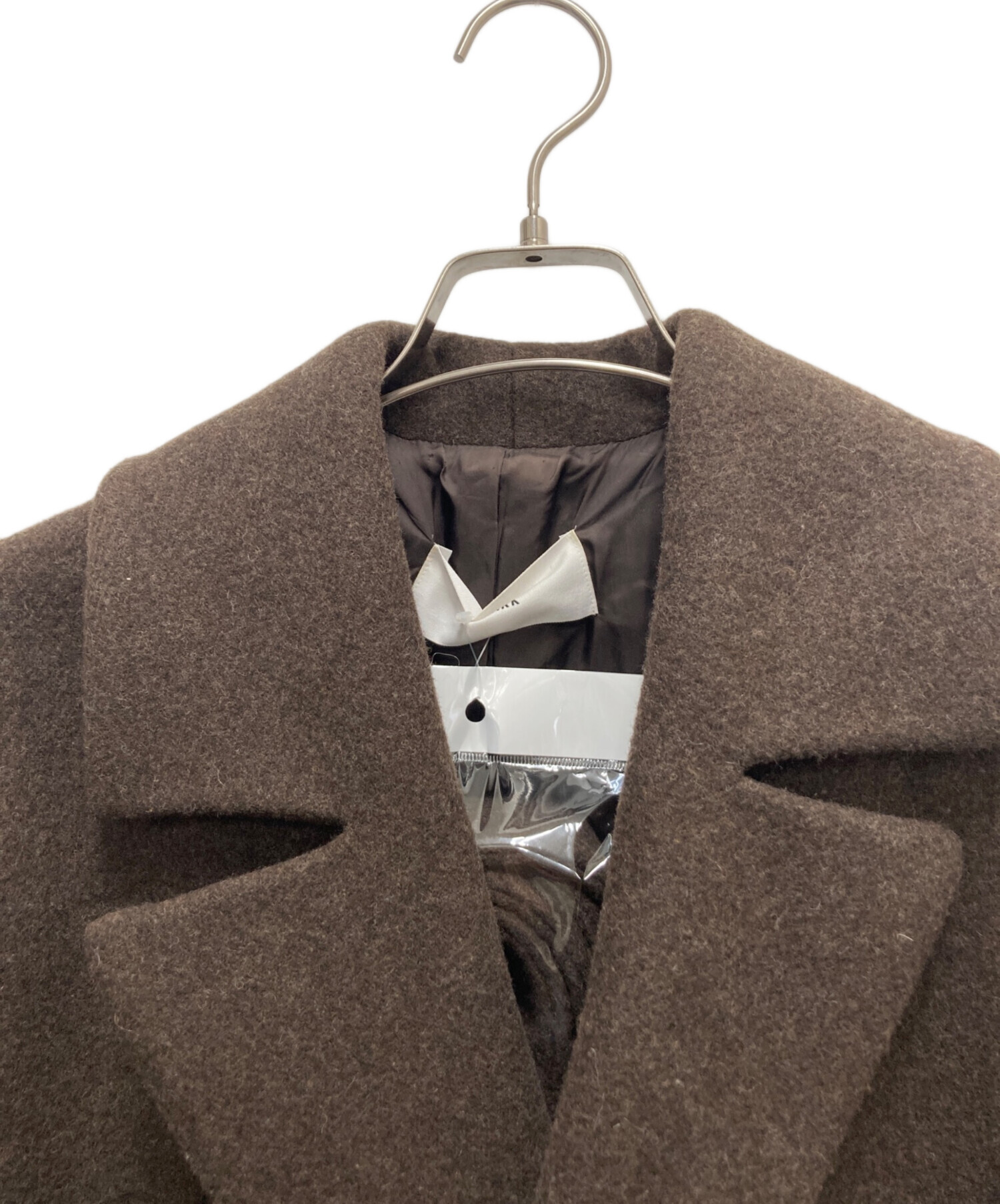 中古・古着通販】RIM.ARK (リムアーク) ウールコート ブラウン サイズ