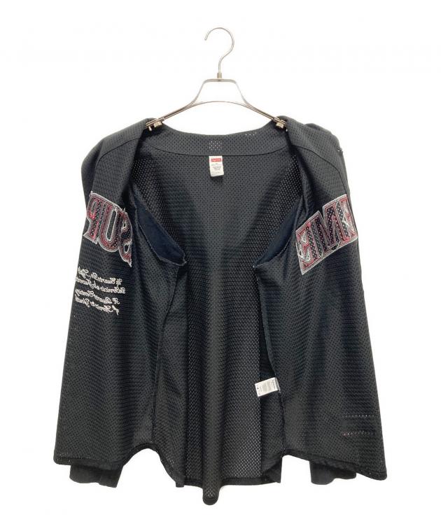 中古・古着通販】SUPREME (シュプリーム) メッシュパーカー ブラック