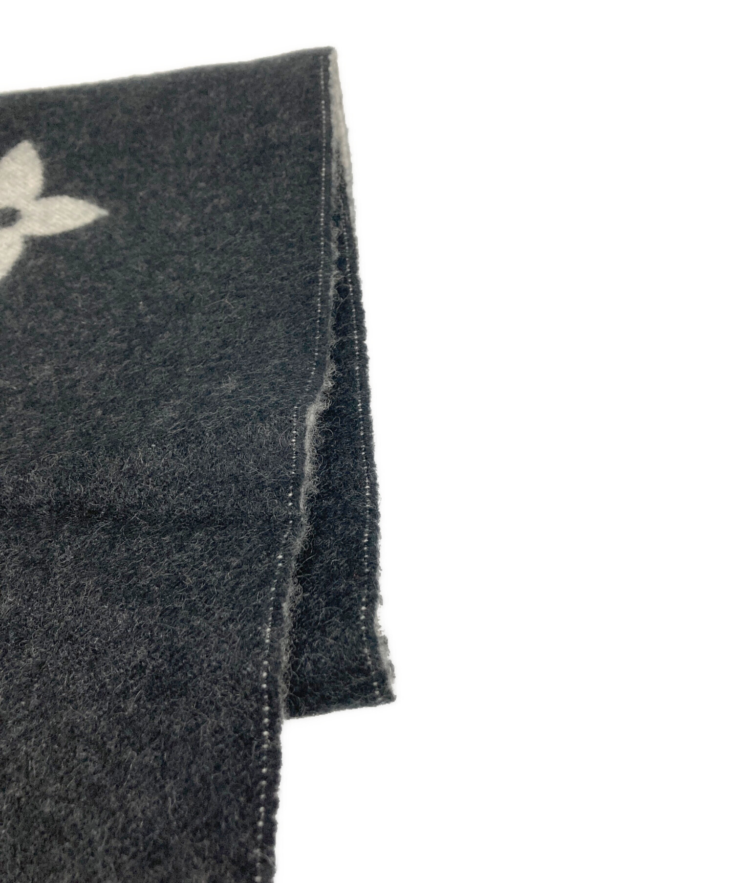 中古・古着通販】LOUIS VUITTON (ルイ ヴィトン) マフラー グレー