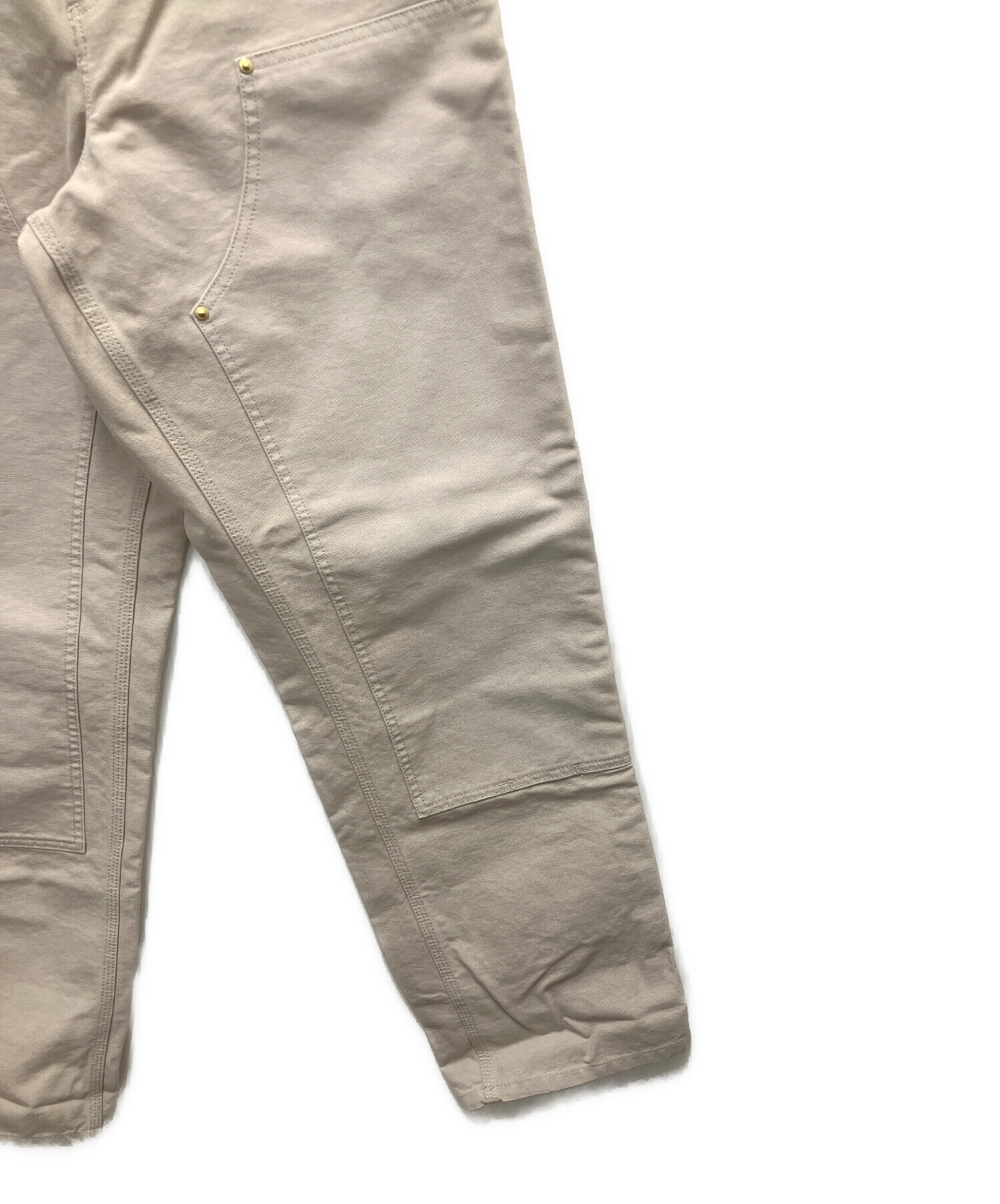 carharrt ベージュ ダブルニー 中古・古着通販】CarHartt (カーハート) ダブルニーパンツ ベージュ