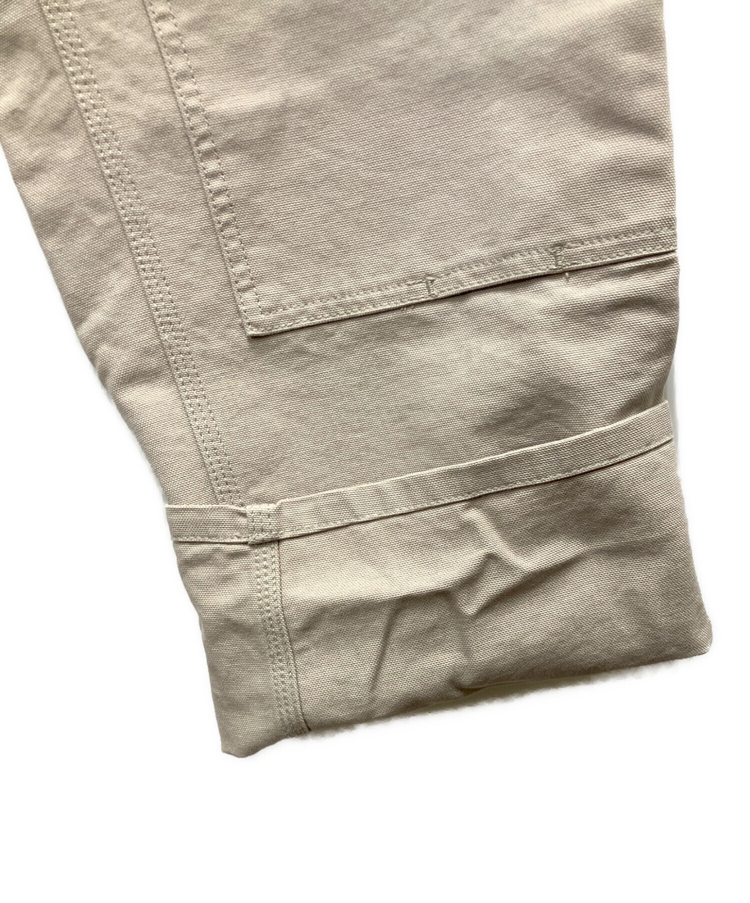 中古・古着通販】CarHartt (カーハート) ダブルニーパンツ ベージュ