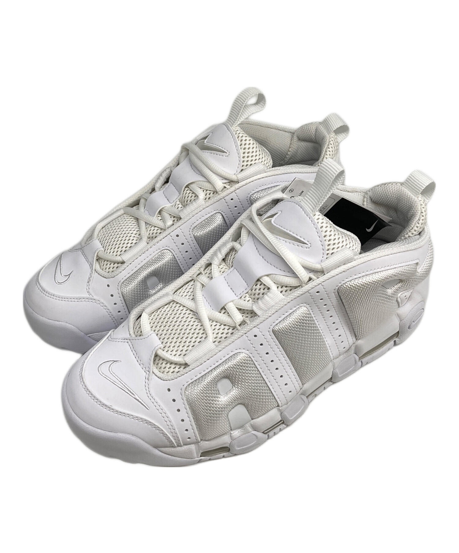 中古・古着通販】NIKE (ナイキ) AIR MORE UPTEMPO LOW ホワイト サイズ 