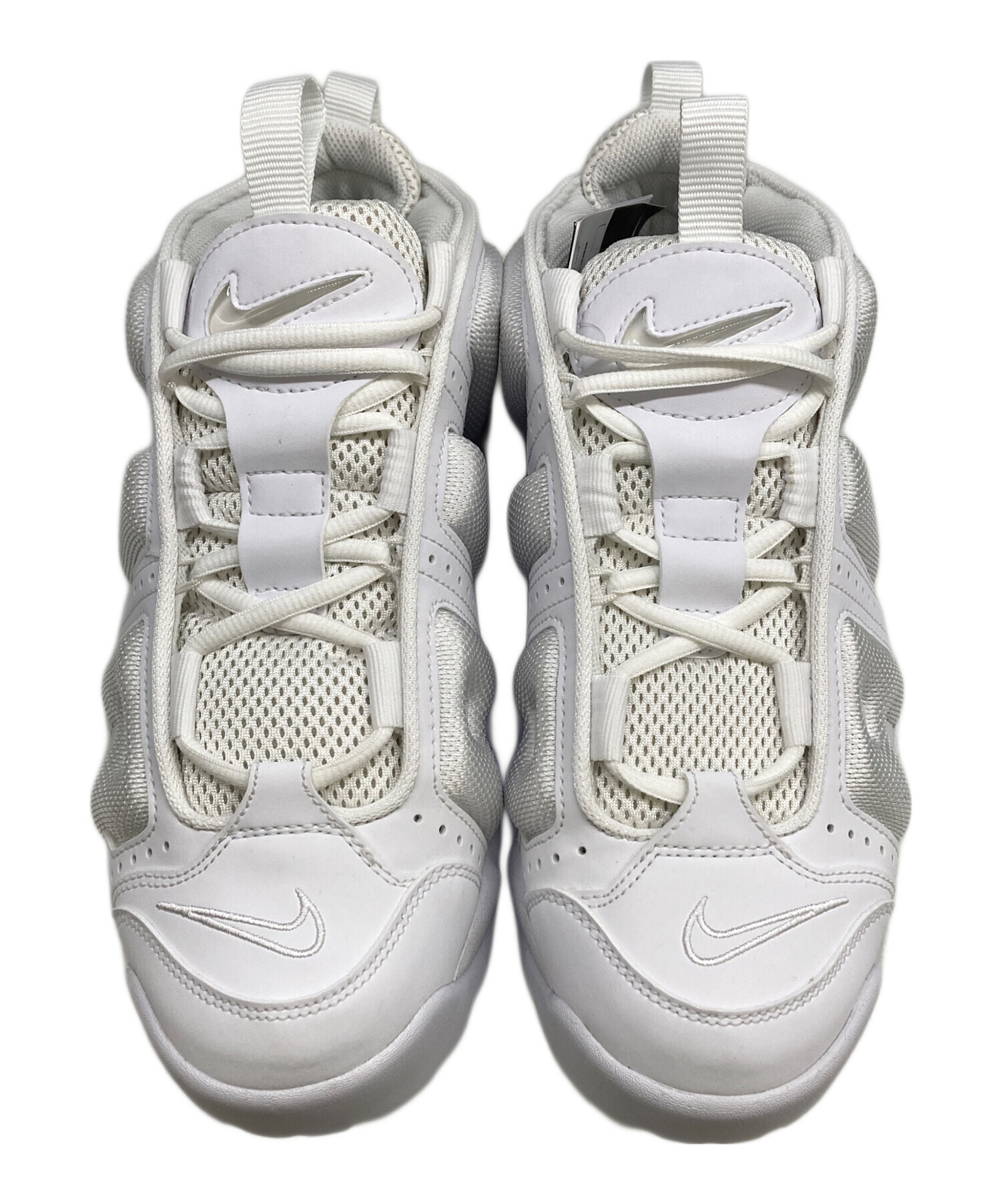 中古・古着通販】NIKE (ナイキ) AIR MORE UPTEMPO LOW ホワイト サイズ 