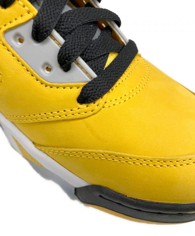 中古・古着通販】NIKE (ナイキ) Air Jordan 5 イエロー サイズ:SIZE