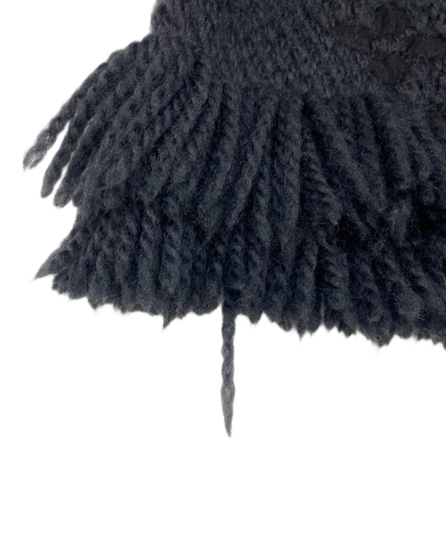 中古・古着通販】LOUIS VUITTON (ルイ ヴィトン) マフラー ブラック