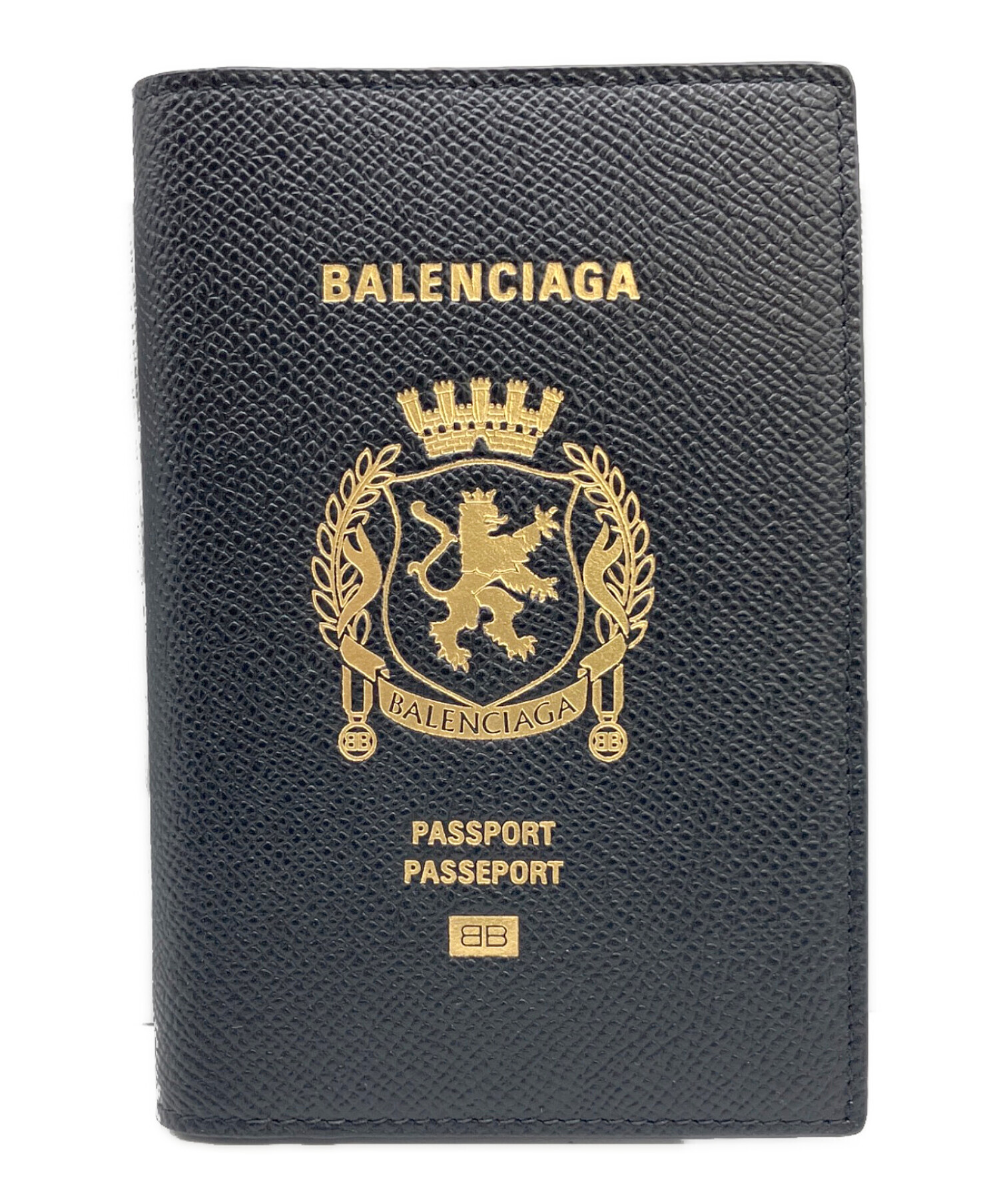 バレンシアガ ブラック パスポートケース 中古・古着通販】BALENCIAGA (バレンシアガ) パスポートケース