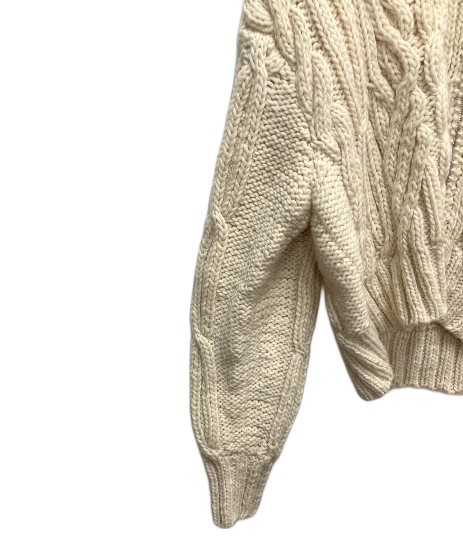 中古・古着通販】TODAYFUL (トゥデイフル) ジップアップニット