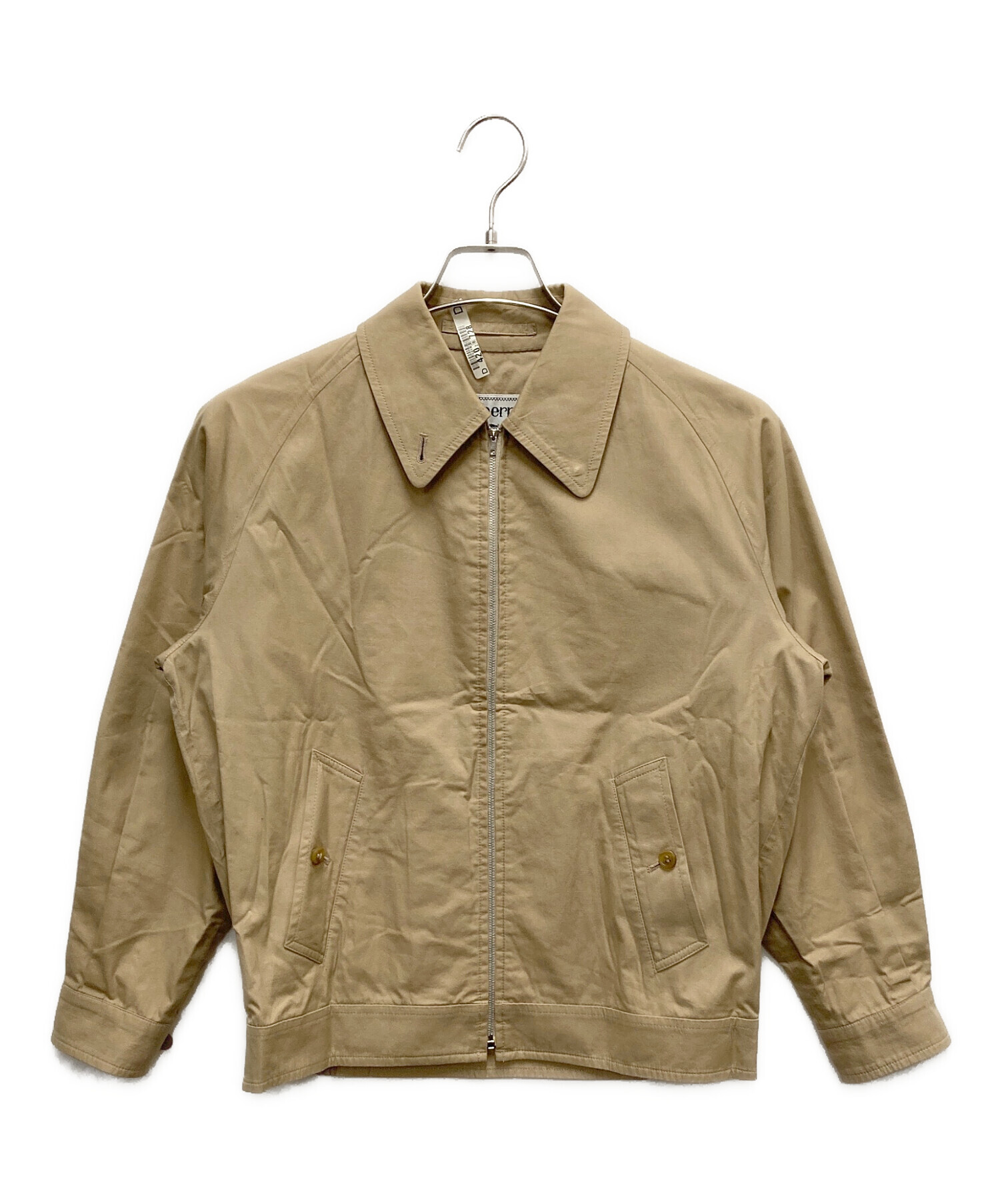 BURBERRY ベージュ スイングトップ Mサイズ 中古・古着通販】BURBERRY (バーバリー) スイングトップ ベージュ