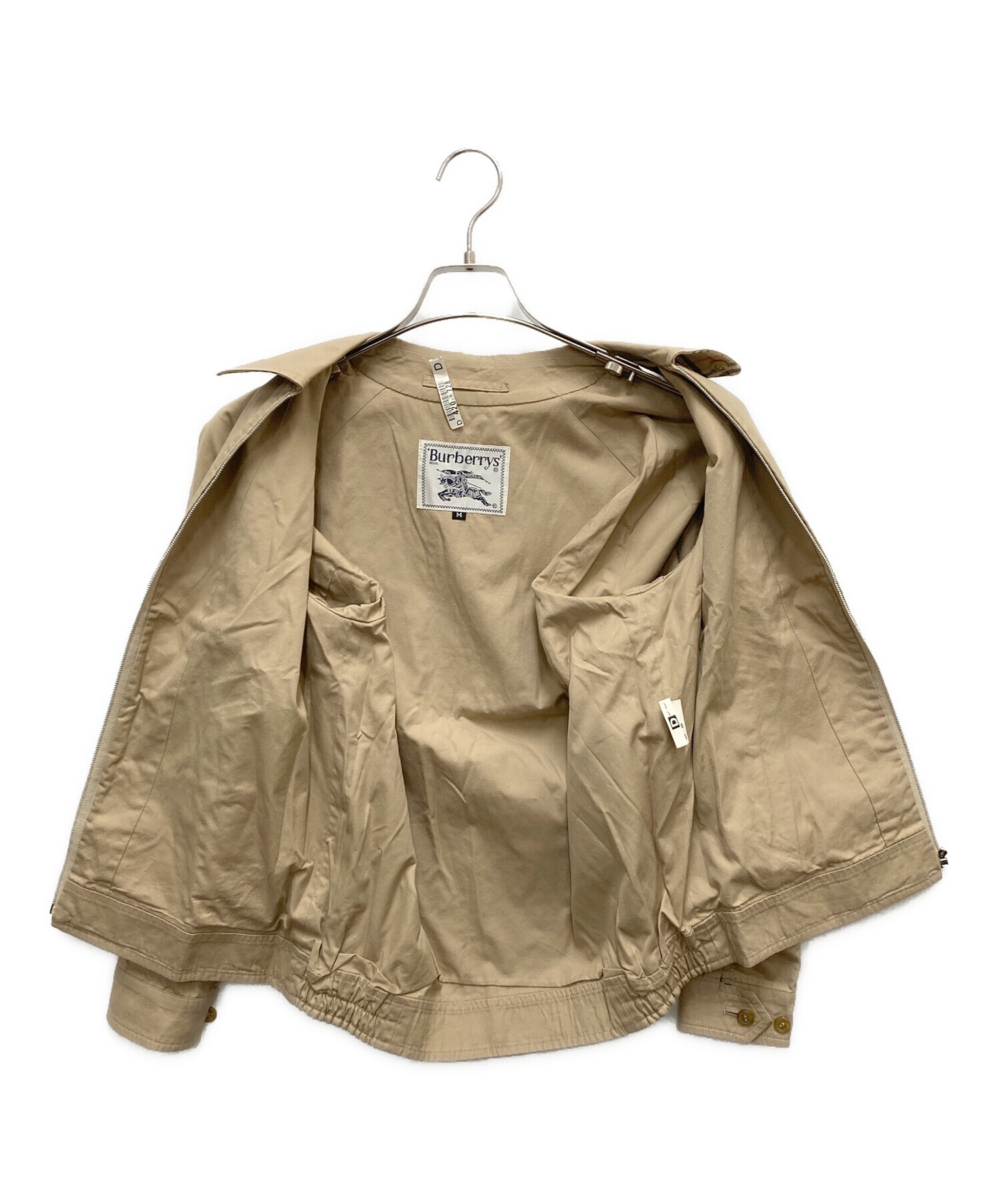 Burberry ベージュ スイングトップ 中古・古着通販】BURBERRY (バーバリー) スイングトップ ベージュ