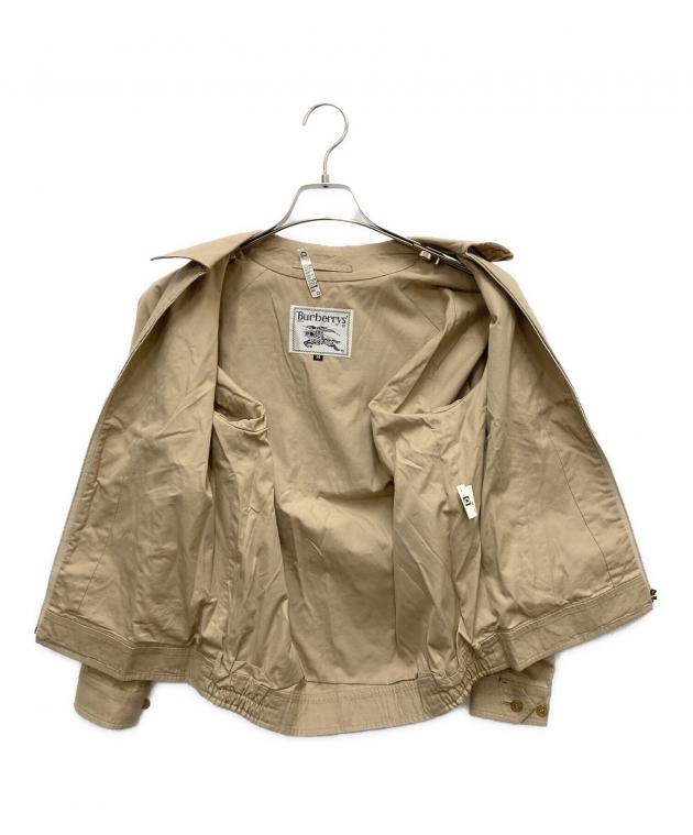 BURBERRY ベージュ スイングトップ Mサイズ 中古・古着通販】BURBERRY (バーバリー) スイングトップ ベージュ