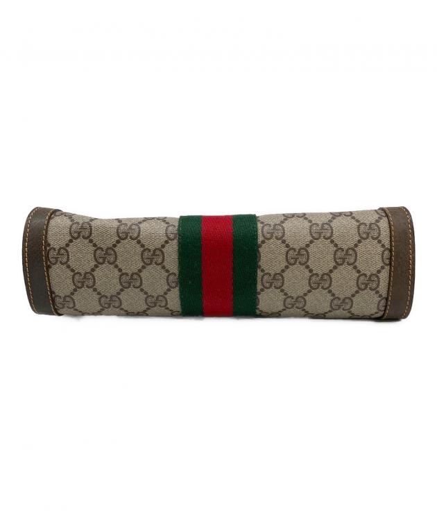 中古・古着通販】GUCCI (グッチ) クラッチバッグ ベージュ｜ブランド