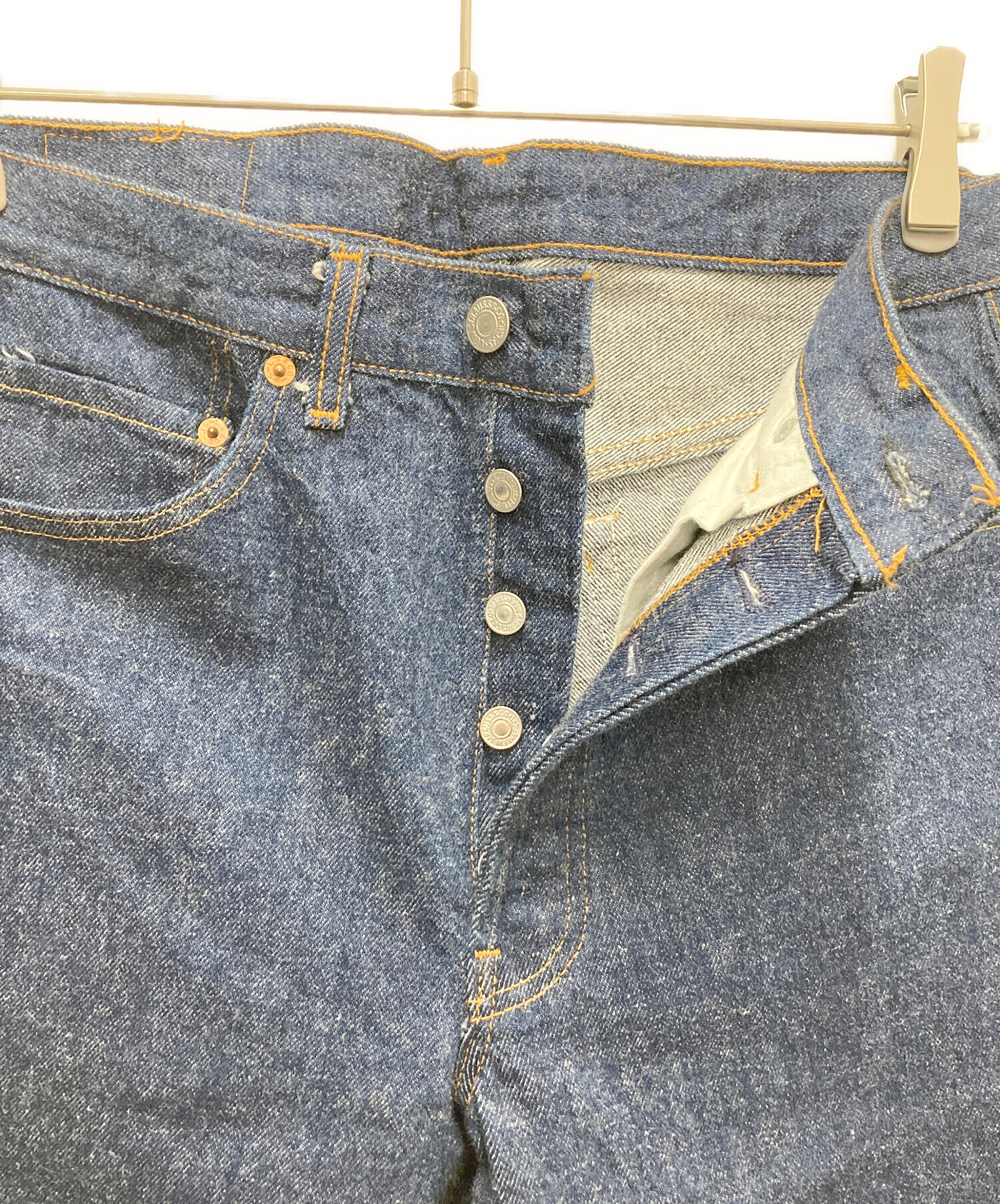 中古・古着通販】LEVI'S (リーバイス) デニムパンツ ネイビー サイズ