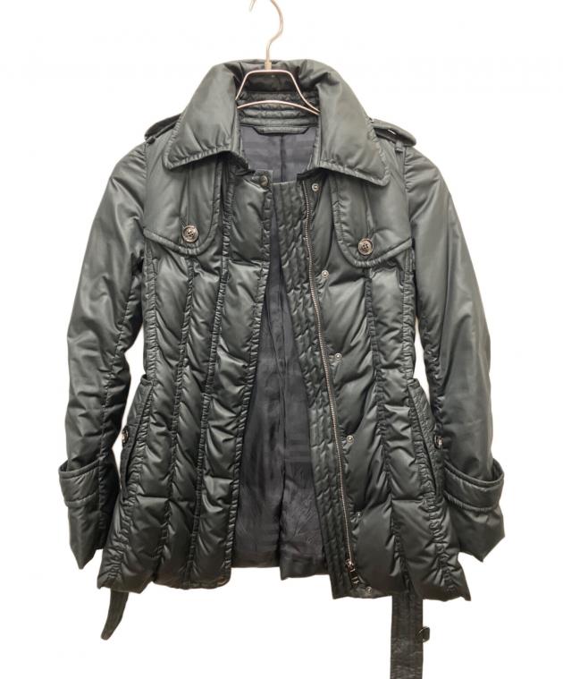 バーバリー38 ダウンジャケット　ブラック 中古・古着通販】BURBERRY BLACK LABEL (バーバリーブラックレーベル