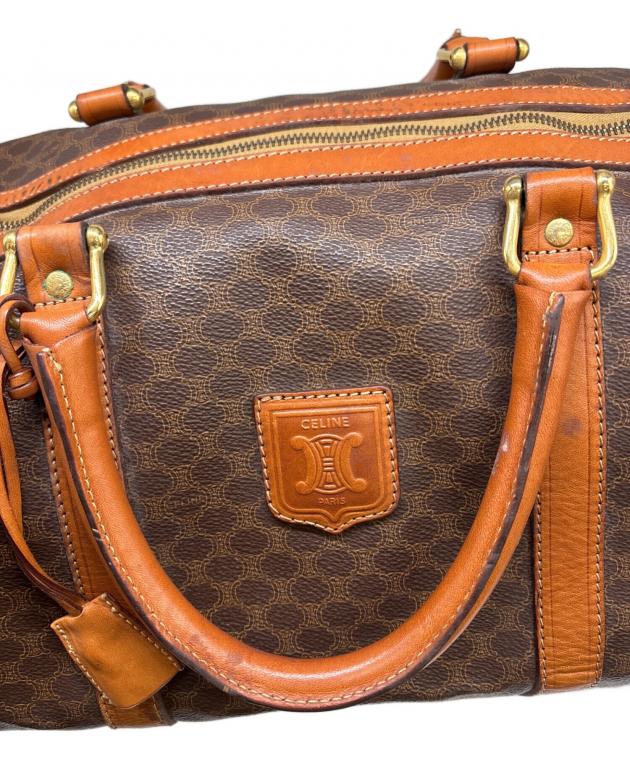 中古・古着通販】CELINE (セリーヌ) ボストンバッグ ブラウン