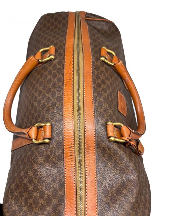 CELINE ボストンバッグ ブラウン/オレンジ 中古・古着通販】CELINE (セリーヌ) ボストンバッグ ブラウン