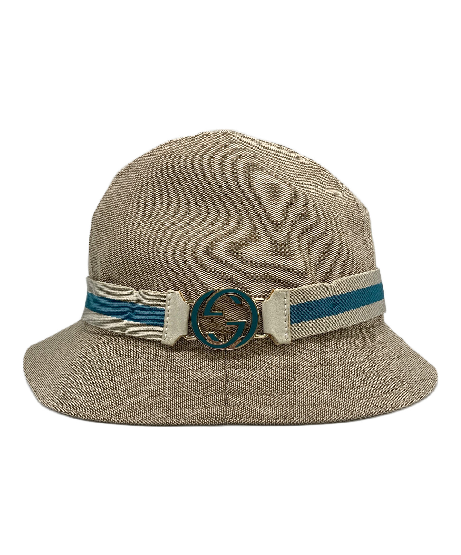 中古・古着通販】GUCCI (グッチ) バケットハット ベージュ サイズ:SIZE