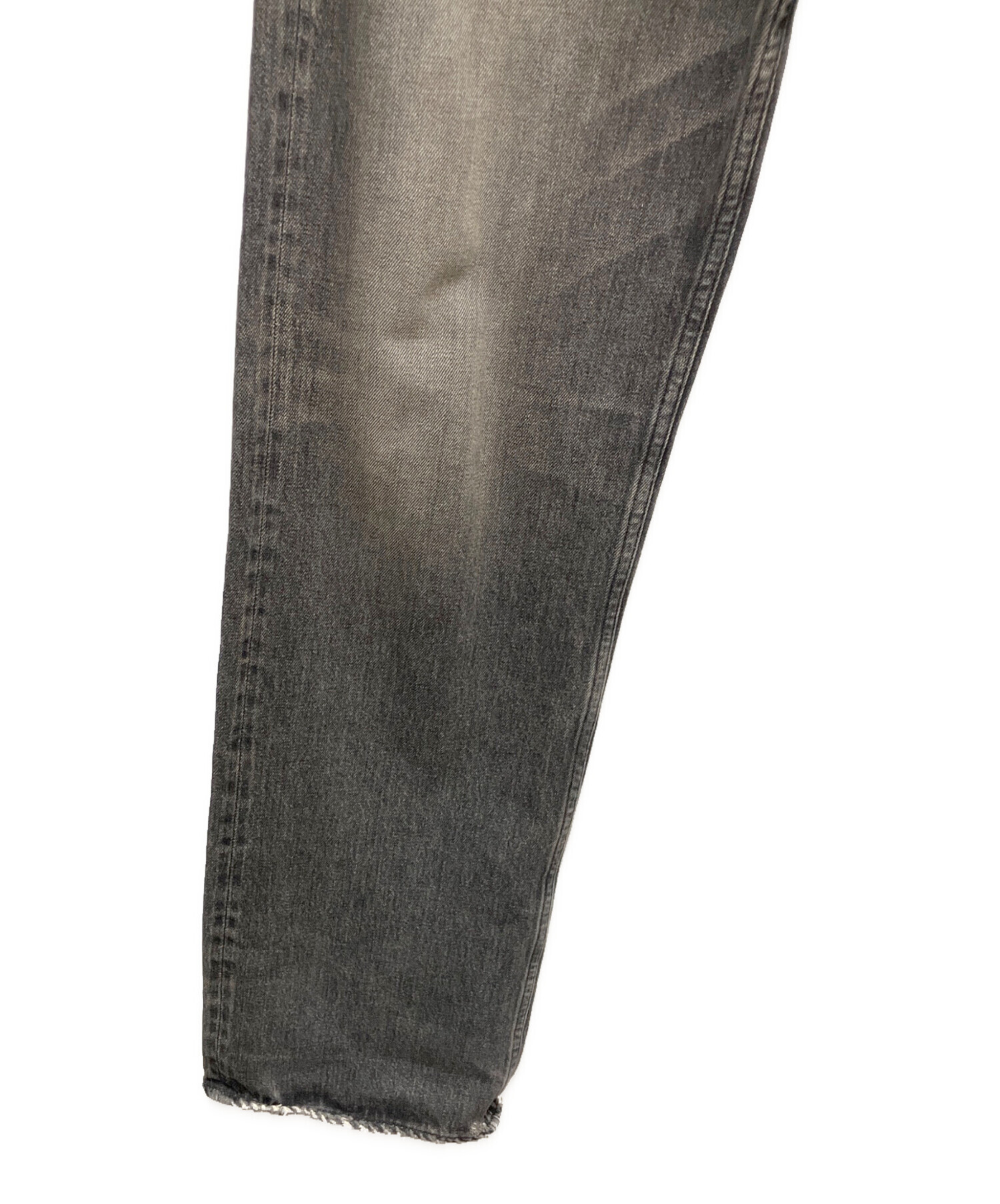 中古・古着通販】DAIRIKU (ダイリク) デニムパンツ ブラック サイズ