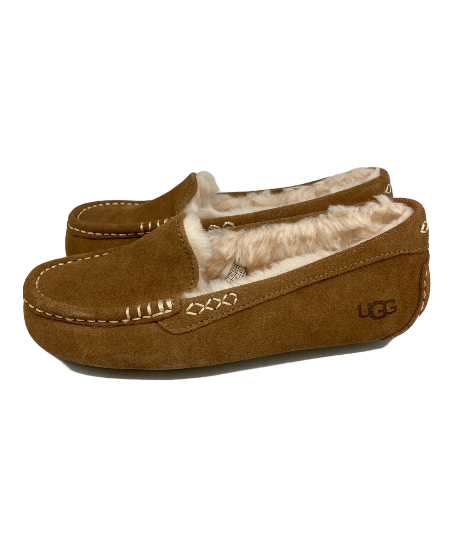 UGG モカシン size5【新品・未使用】 中古・古着通販】UGG (アグ) モカシンシューズ ベージュ サイズ:23