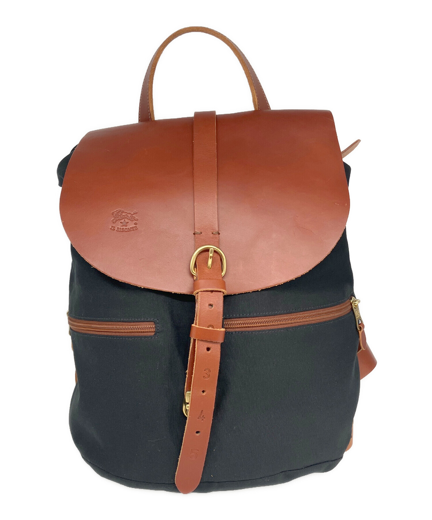 中古・古着通販】IL BISONTE (イル ビゾンテ) リュック ブラウン