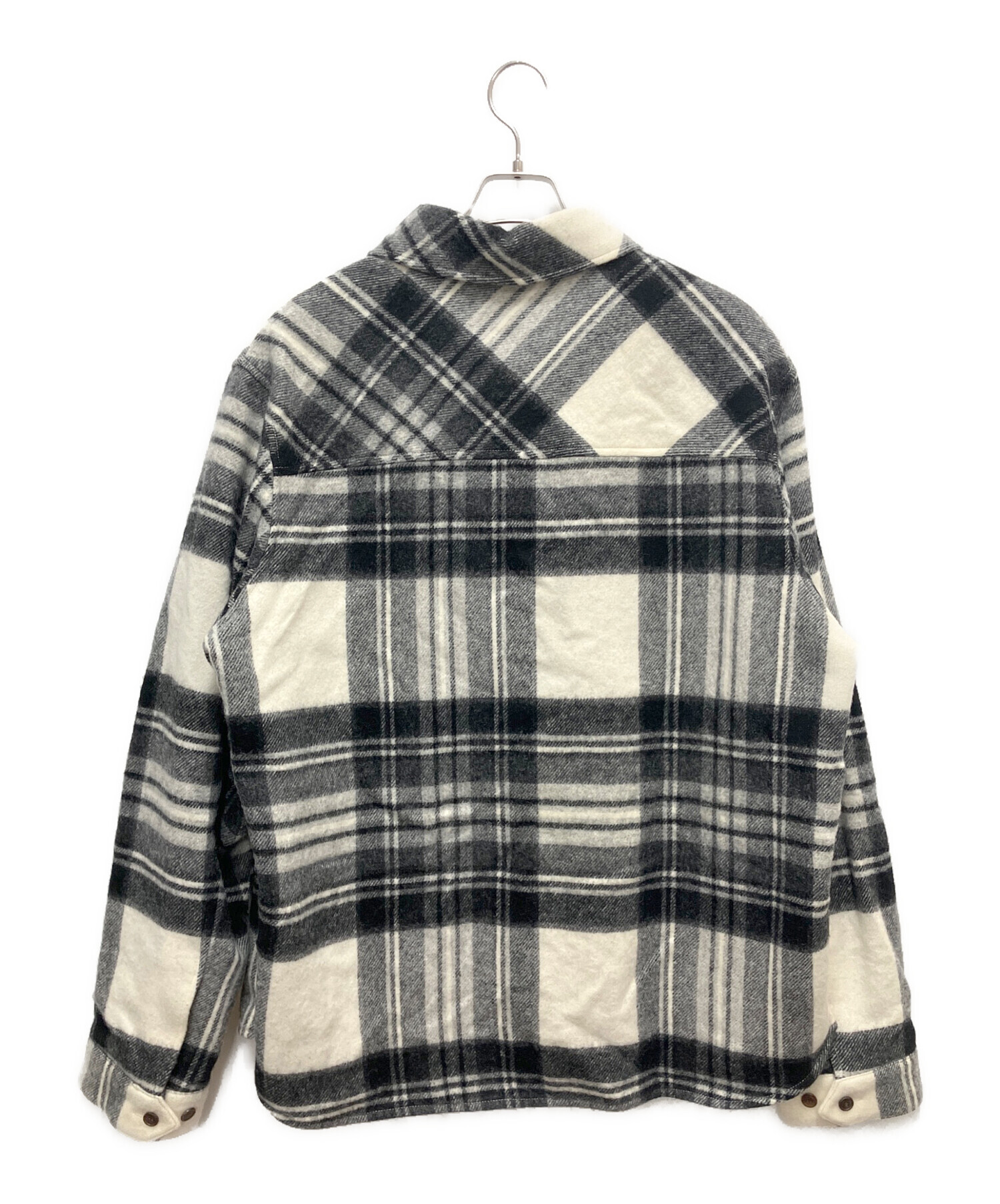中古・古着通販】WELLDONE (ウェルダン) Wool Plaid Anorak Jacket