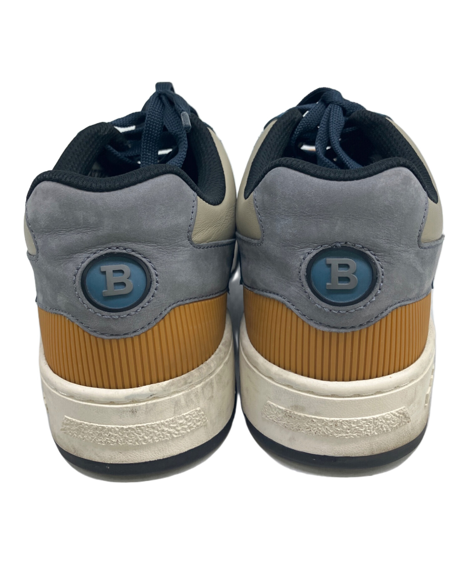 中古・古着通販】BALLY (バリー) スニーカー ブラウン×ネイビー サイズ