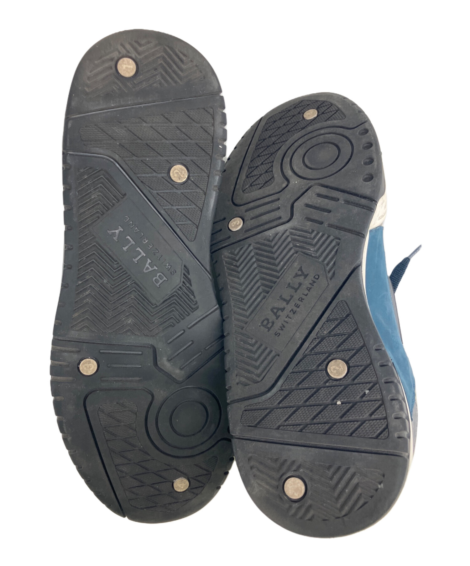 中古・古着通販】BALLY (バリー) スニーカー ブラウン×ネイビー サイズ
