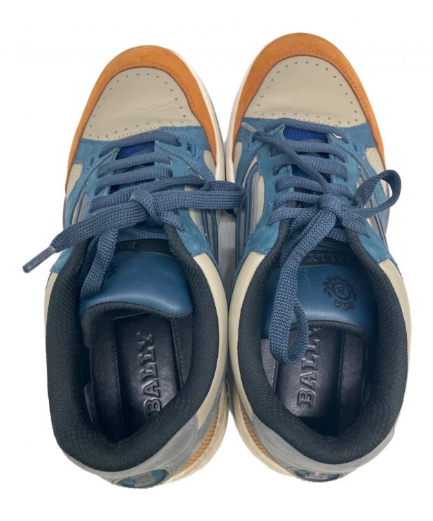 中古・古着通販】BALLY (バリー) スニーカー ブラウン×ネイビー サイズ