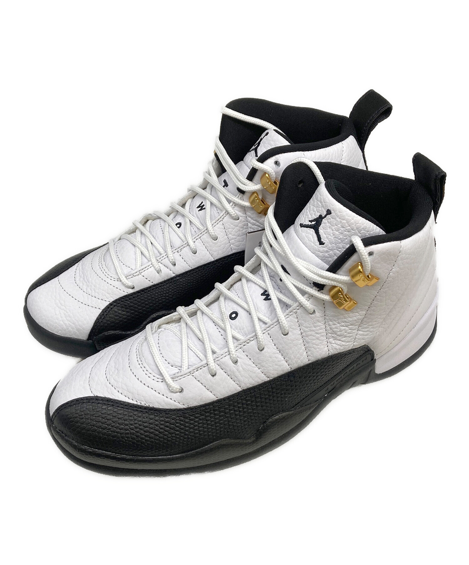 中古・古着通販】NIKE (ナイキ) Air Jordan 12 ホワイト サイズ:SIZE