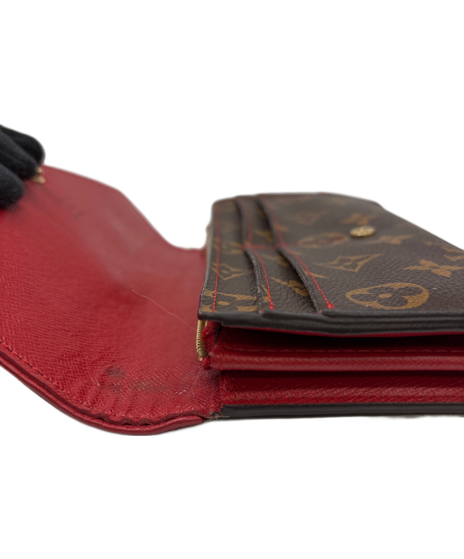 中古・古着通販】LOUIS VUITTON (ルイ ヴィトン) 長財布 ブラウン