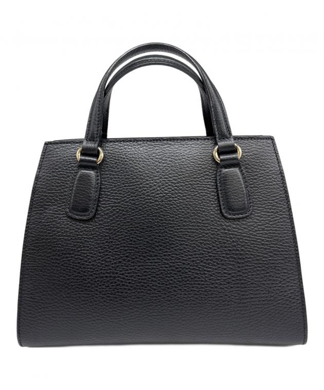 中古・古着通販】GUCCI (グッチ) ハンドバッグ ブラック｜ブランド