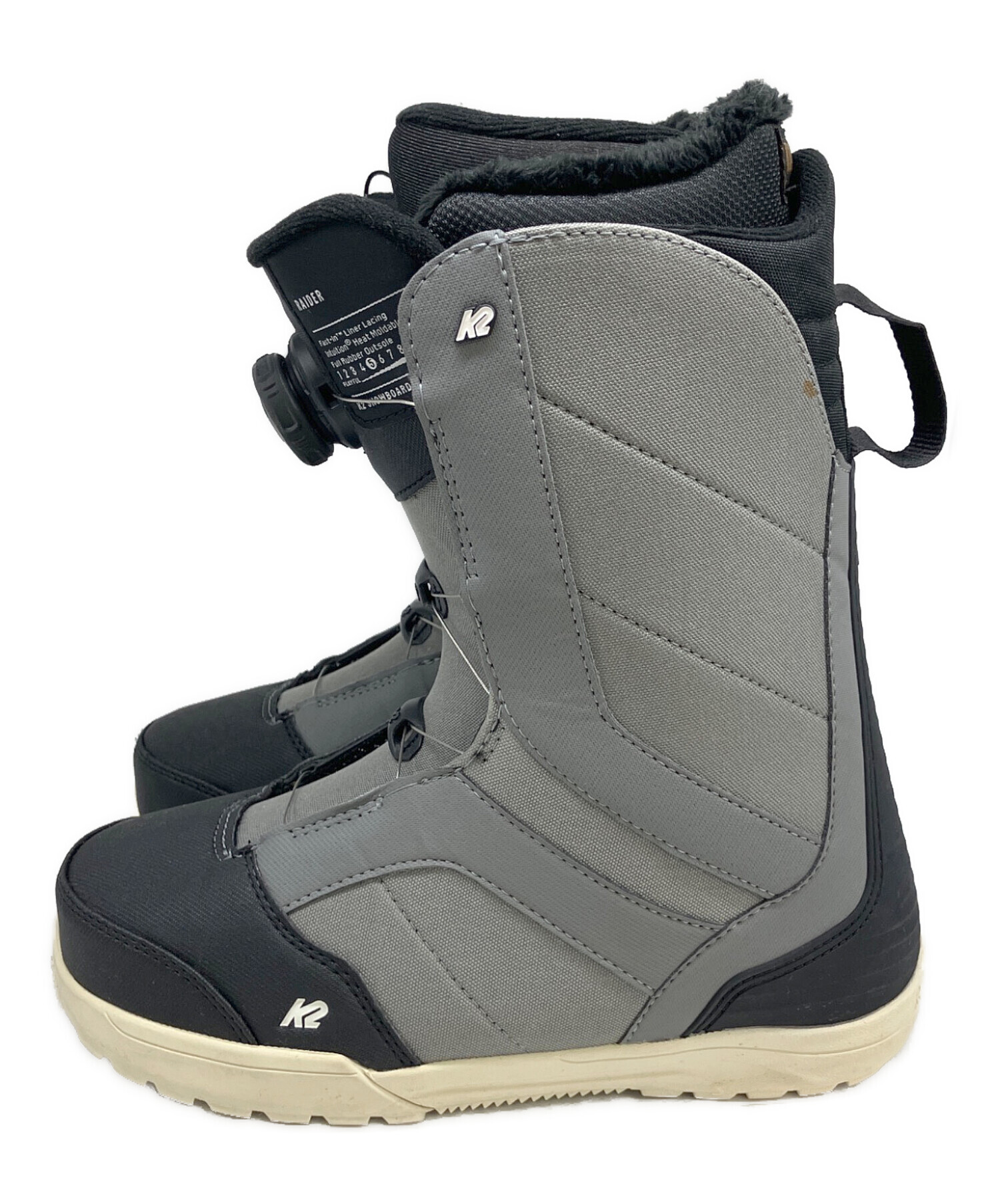 中古・古着通販】K2 (ケーツー) スノーブーツ グレー サイズ:SIZE 26cm