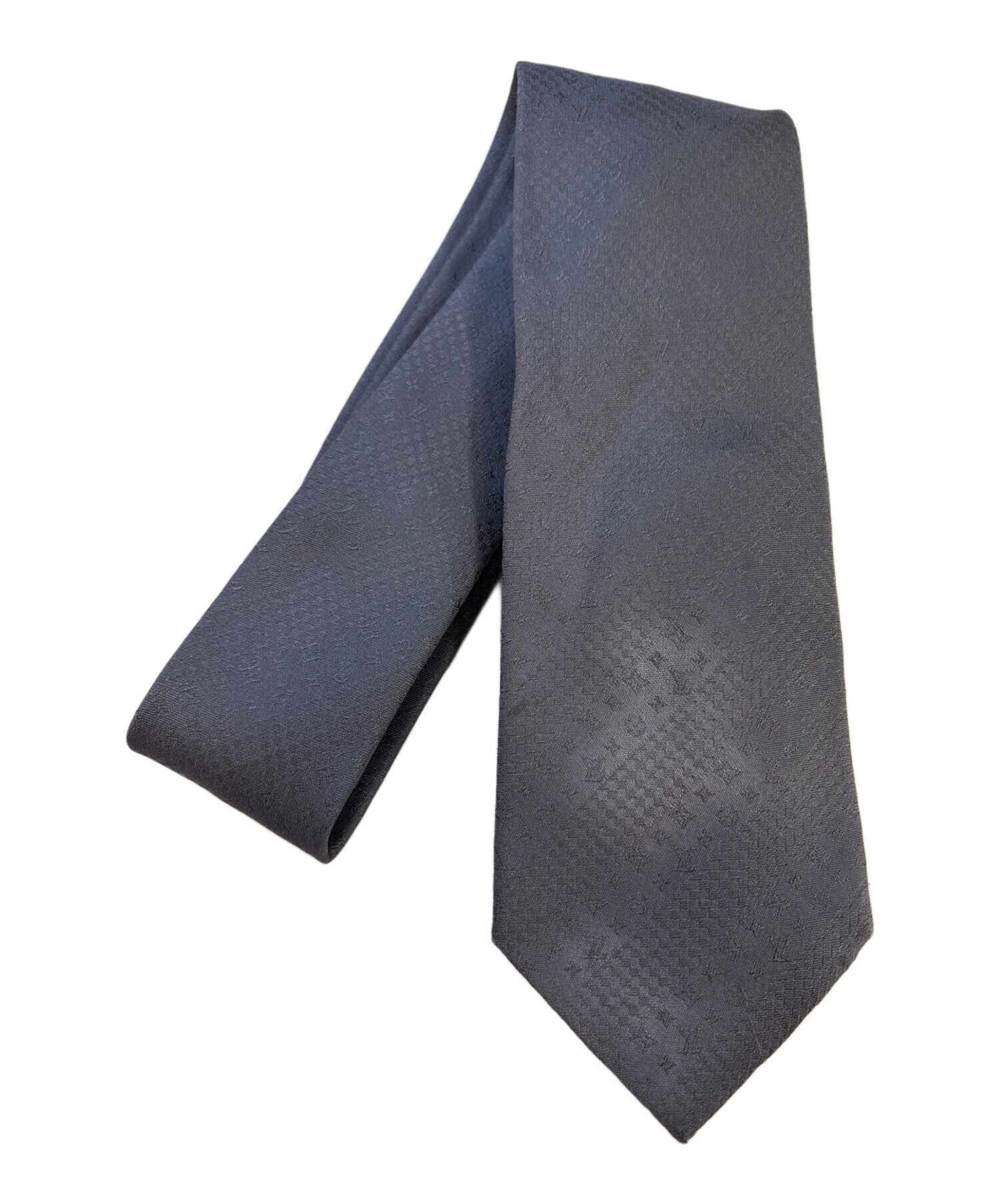 中古・古着通販】LOUIS VUITTON (ルイ ヴィトン) ネクタイ グレー