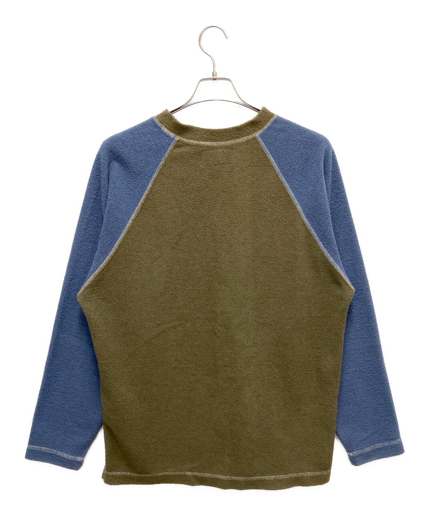 中古・古着通販】stussy (ステューシー) スウェット グリーン×ネイビー