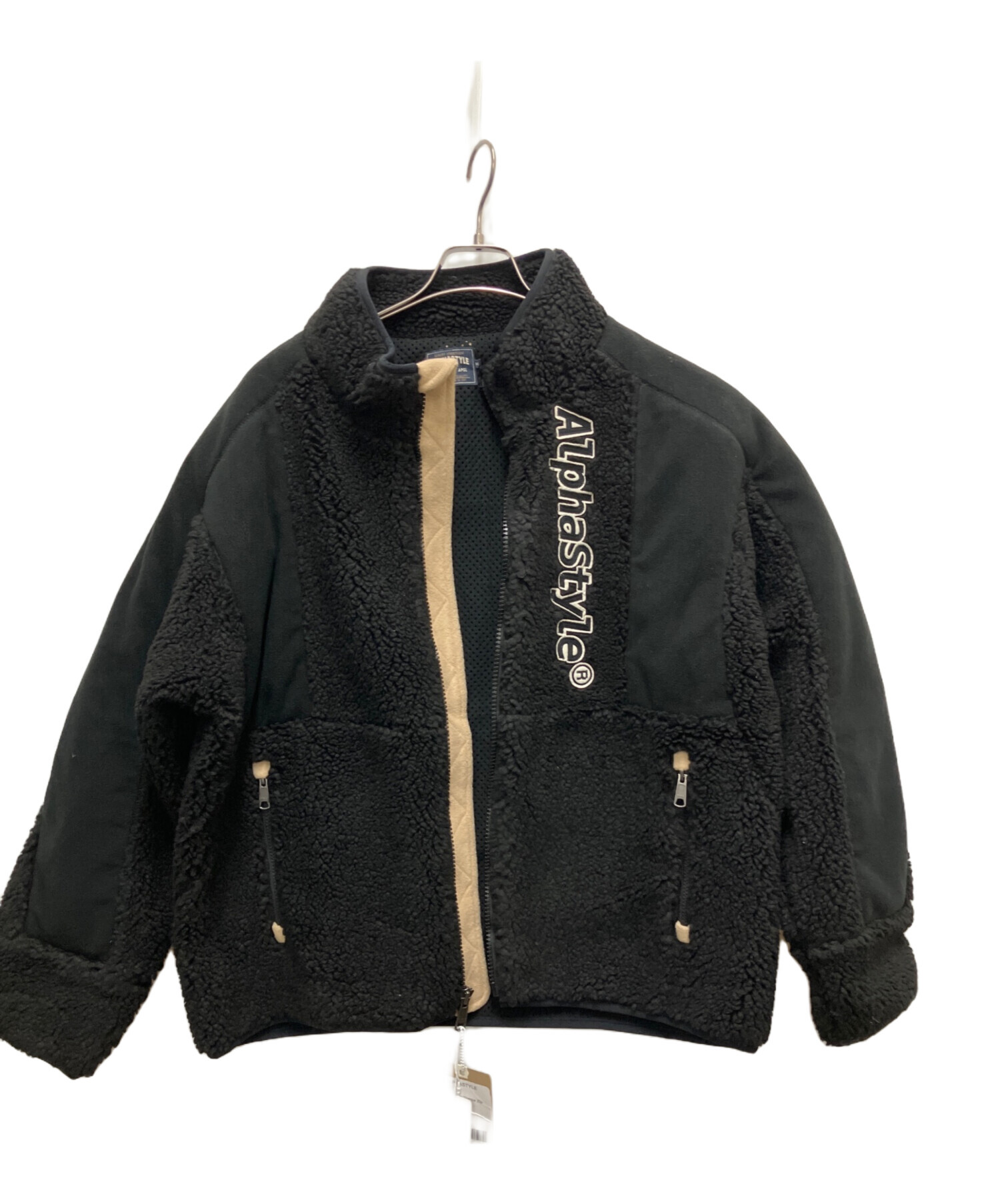 ALPHA ボアジャケットMサイズ ALPHA アルファインダストリーズ M エコ