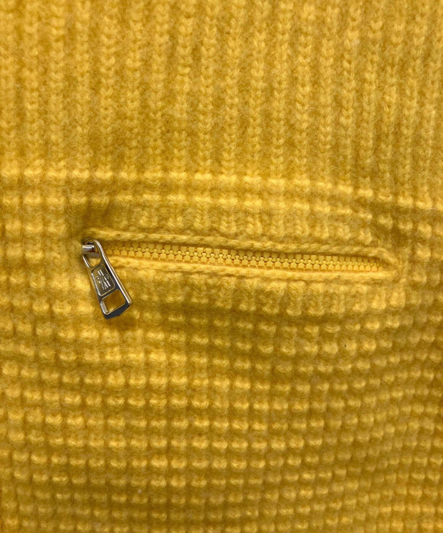 中古・古着通販】MONCLER (モンクレール) ニット イエロー サイズ:SIZE