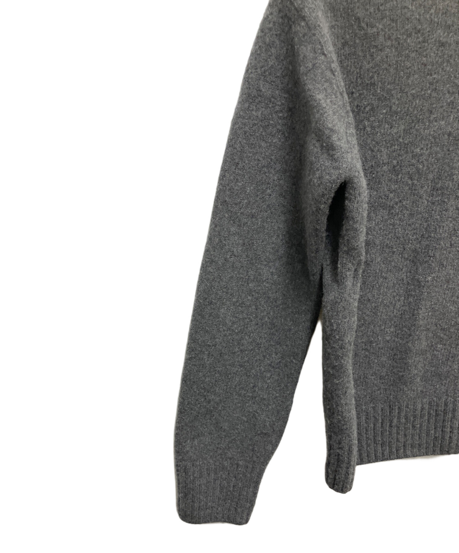 中古・古着通販】MONCLER (モンクレール) ニット グレー サイズ:SIZE M