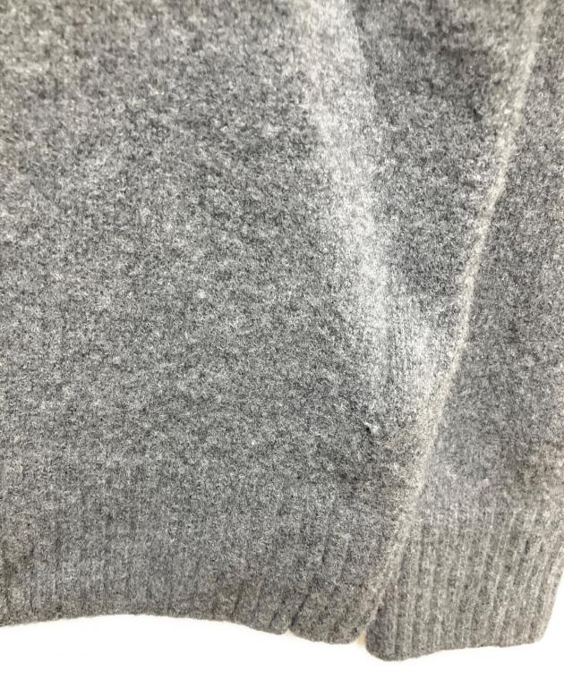中古・古着通販】MONCLER (モンクレール) ニット グレー サイズ:SIZE M