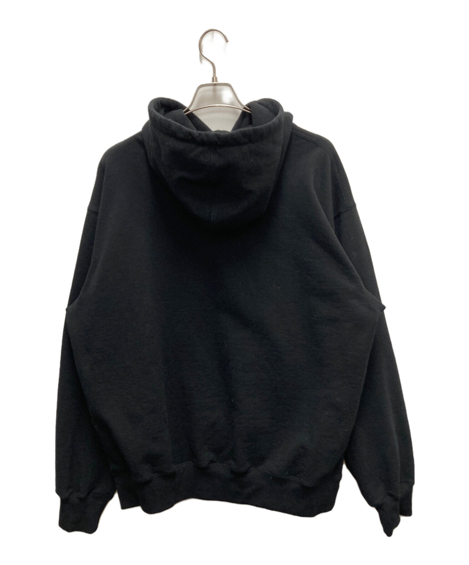 中古・古着通販】SUPREME (シュプリーム) パーカー ブラック サイズ 