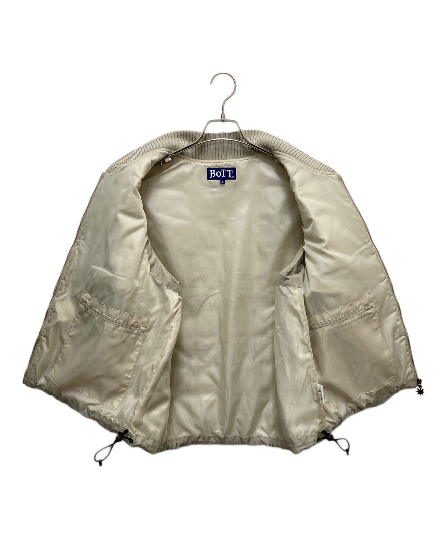 中古・古着通販】BoTT (ボット) Quilted Sparkle Vest ベージュ サイズ