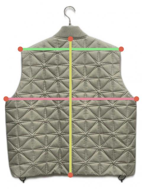 ほぼ未使用 Bott Quilted Sparkle Vest キルト ベストL BoTTQuilted