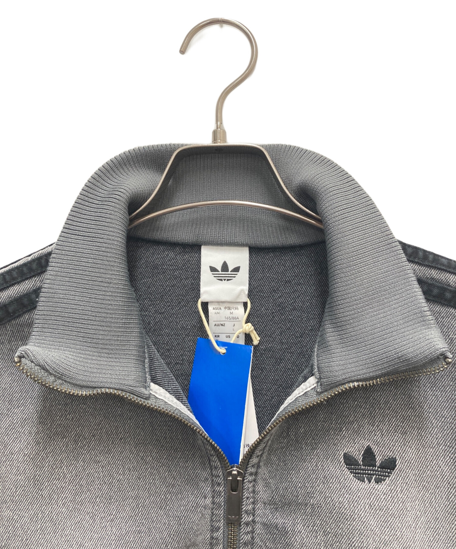 中古・古着通販】adidas (アディダス) トラックトップデニムジャケット