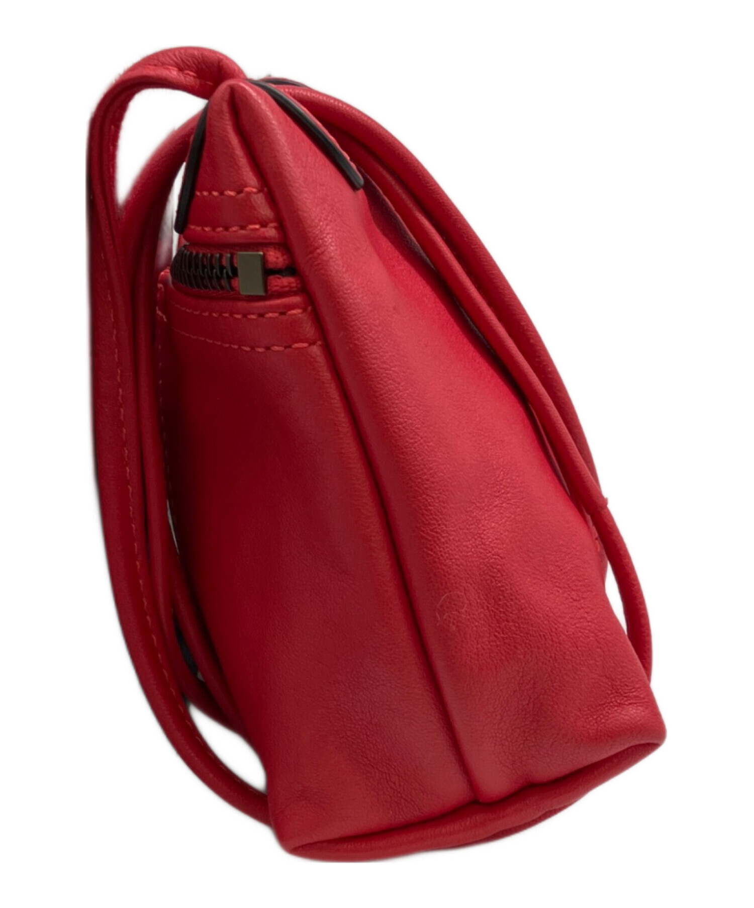 中古・古着通販】LONGCHAMP (ロンシャン) クロスボディバッグ レッド
