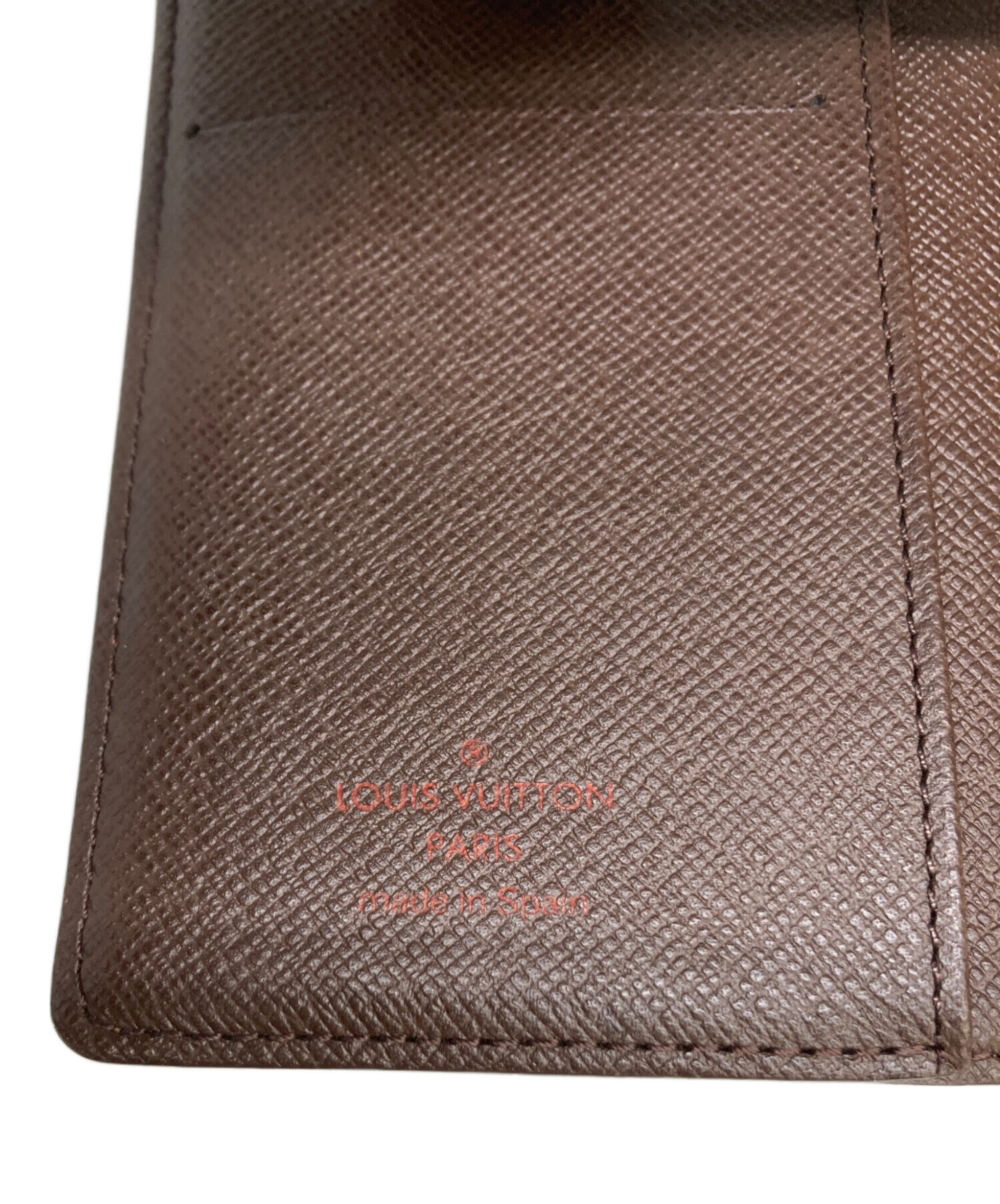 中古・古着通販】LOUIS VUITTON (ルイ ヴィトン) 手帳カバー ブラウン