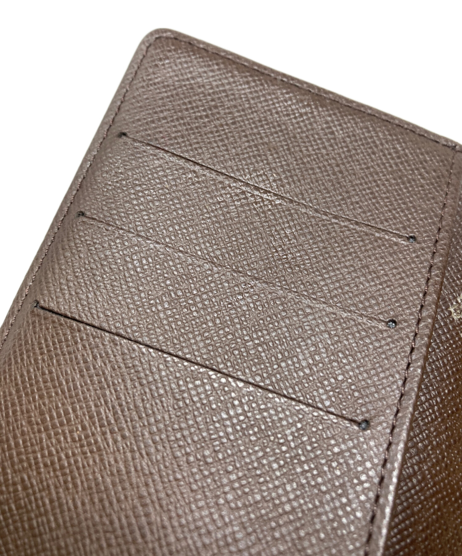 中古・古着通販】LOUIS VUITTON (ルイ ヴィトン) 手帳カバー ブラウン