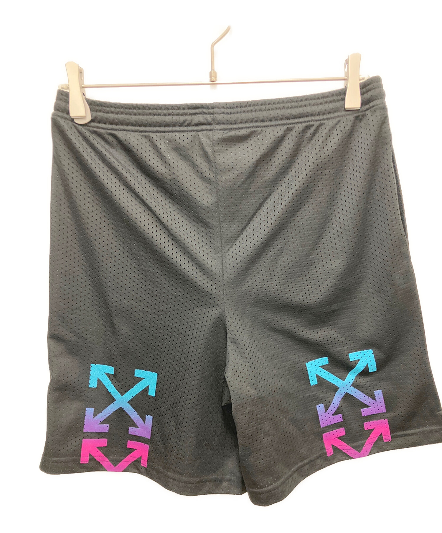 中古・古着通販】OFFWHITE (オフホワイト) パンツ ブラック サイズ