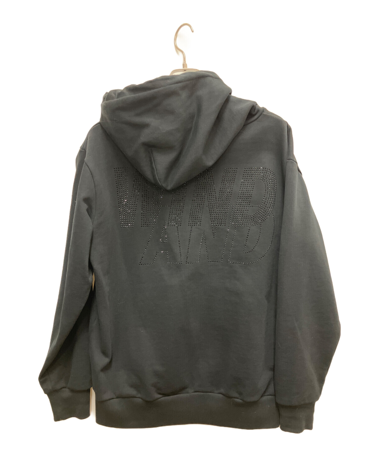 ®️様　新品未使用WIND AND SEA ナイロンパーカー ブラック　L 中古・古着通販】WIND AND SEA (ウィンダンシー) パーカー ブラック