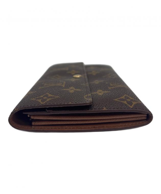 中古・古着通販】LOUIS VUITTON (ルイ ヴィトン) 長財布 ブラウン