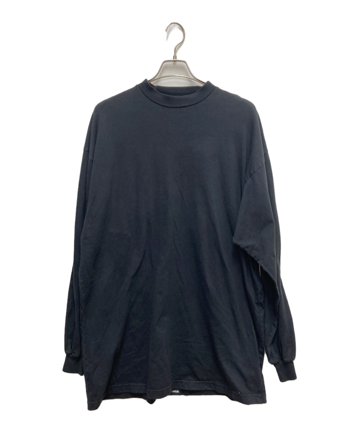 中古・古着通販】BALENCIAGA (バレンシアガ) 長袖カットソー ブラック